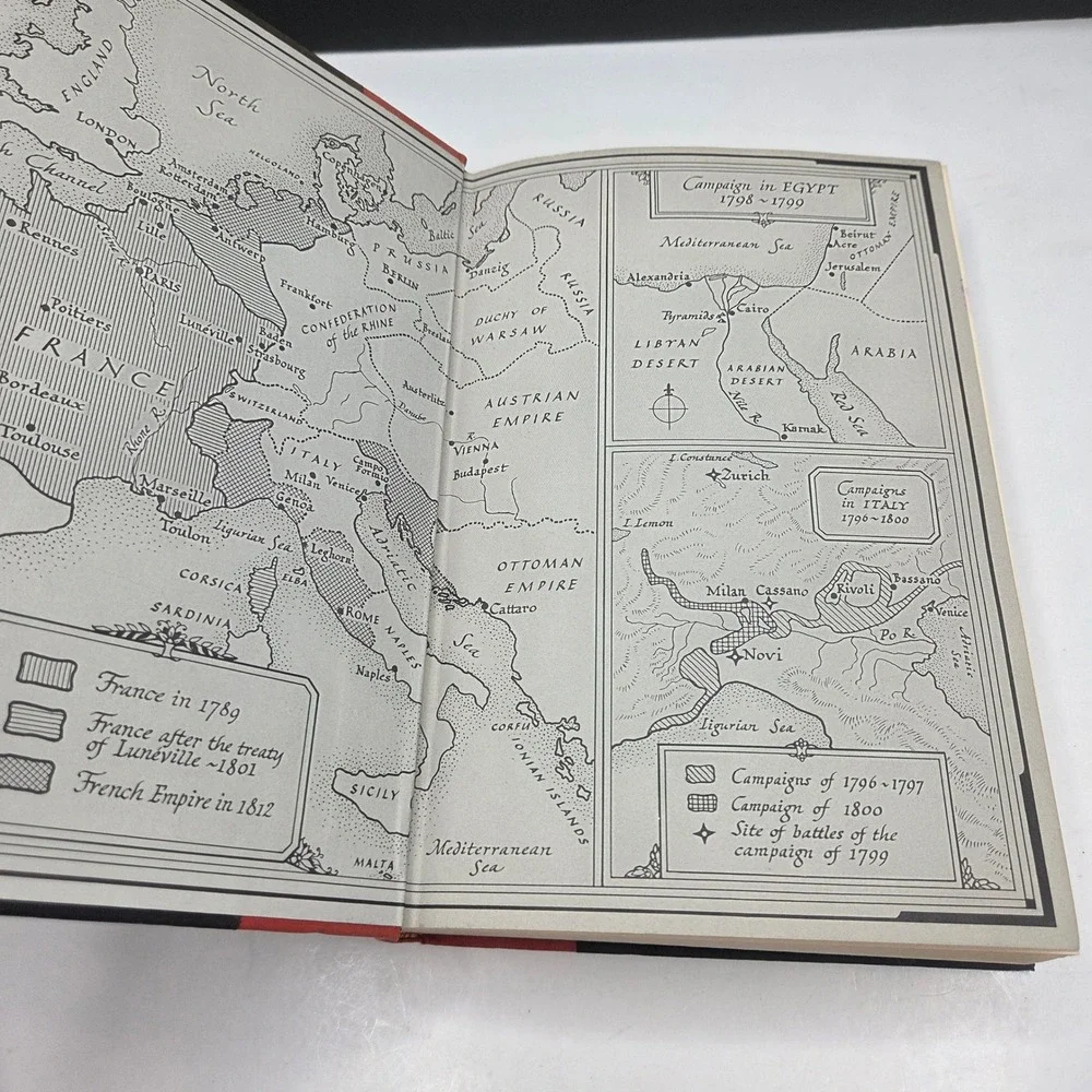 American Heritage The Age of Napoleon J Christopher Herold 1963 Hardcover